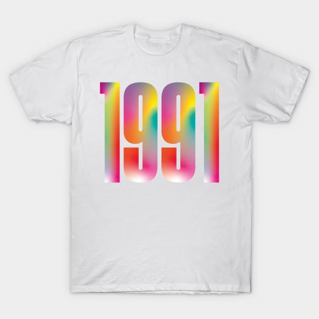 1991 T-Shirt by jefvr